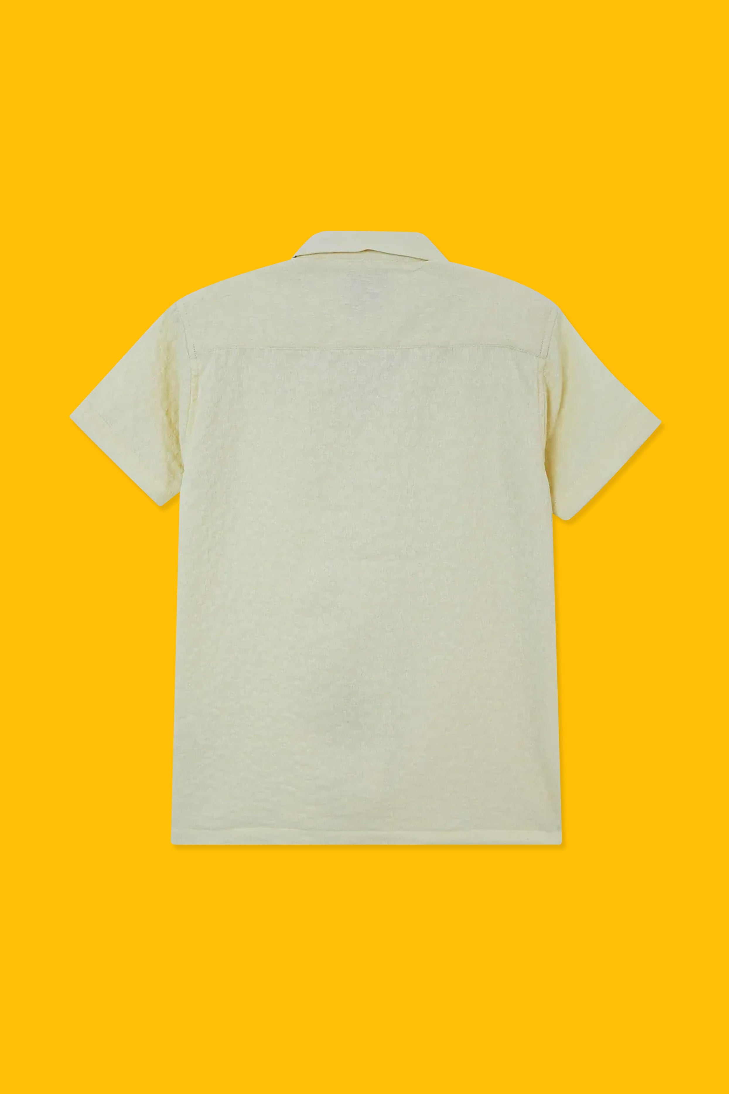 Little Boys' Resort Collar Casual Shirt - Off White