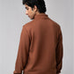 Men’s Turtle Neck Sweater - Brown