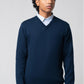 Men’s V-Neck Cardigan - Navy