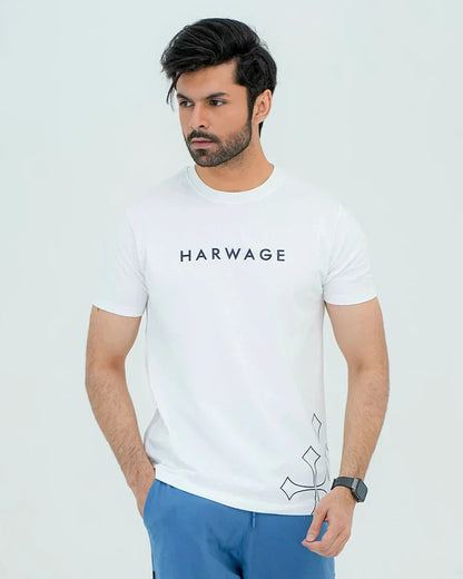 Men Basic Crew Neck T-Shirt – 2 Colors - Harwage