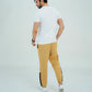 Men Basic Trousers - Latte
