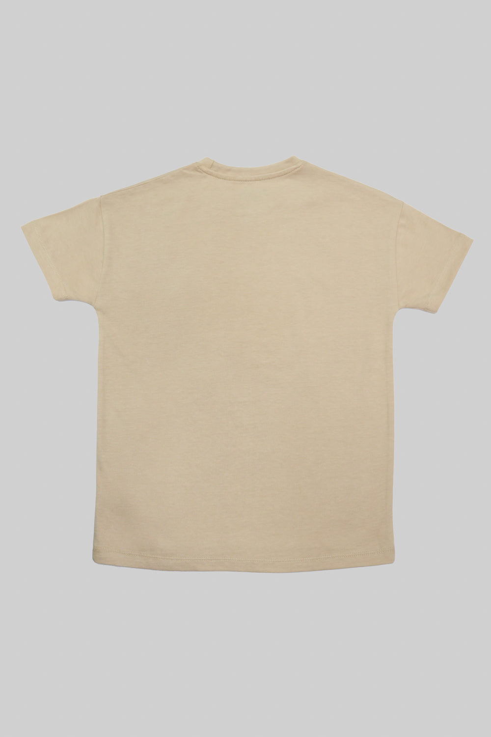 Junior Kids Pack of Two T-Shirt – Sky blue and beige
