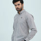 Men Basic Checkered Casual Shirt - Brown - Harwage