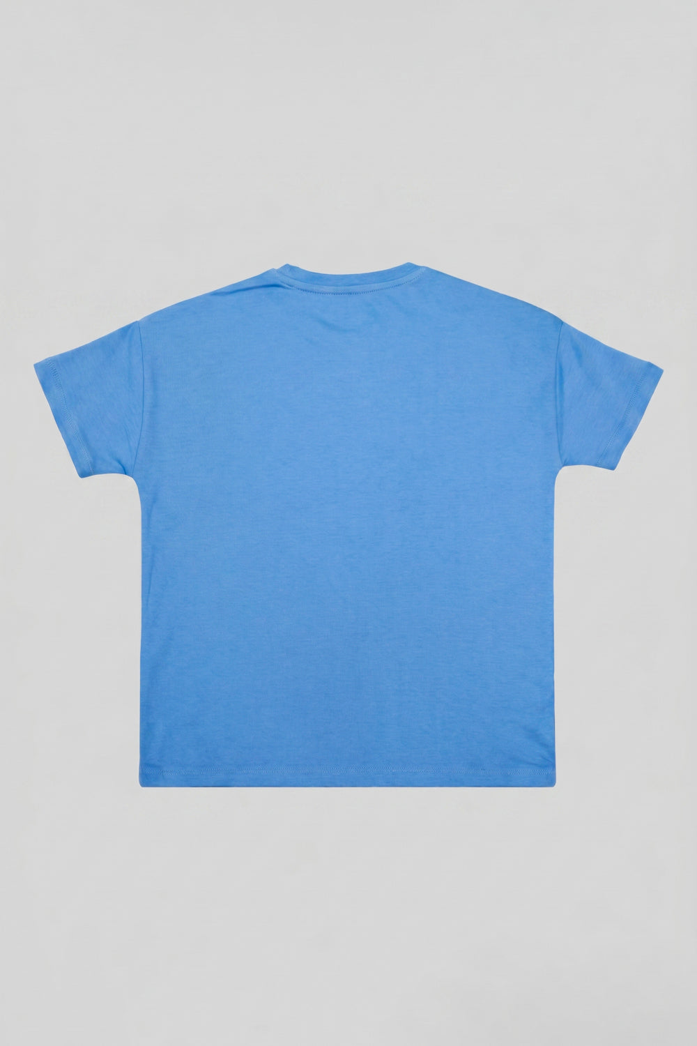 Junior Kids Pack of Two T-Shirt – Sky blue and beige