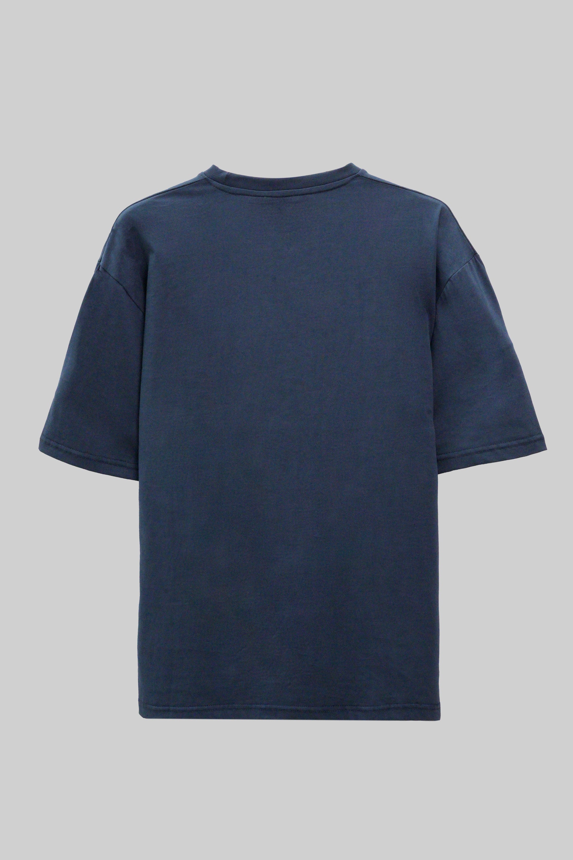 Premium Dress Blue Round Neck T-Shirt