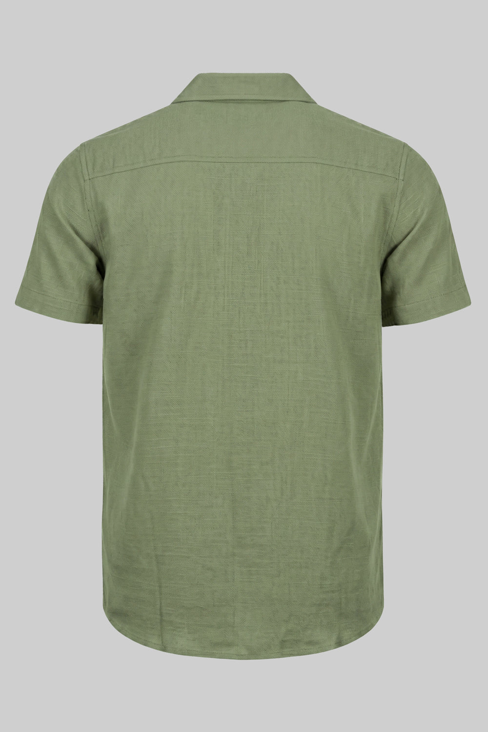Men Resort Collar Shirt- Olive