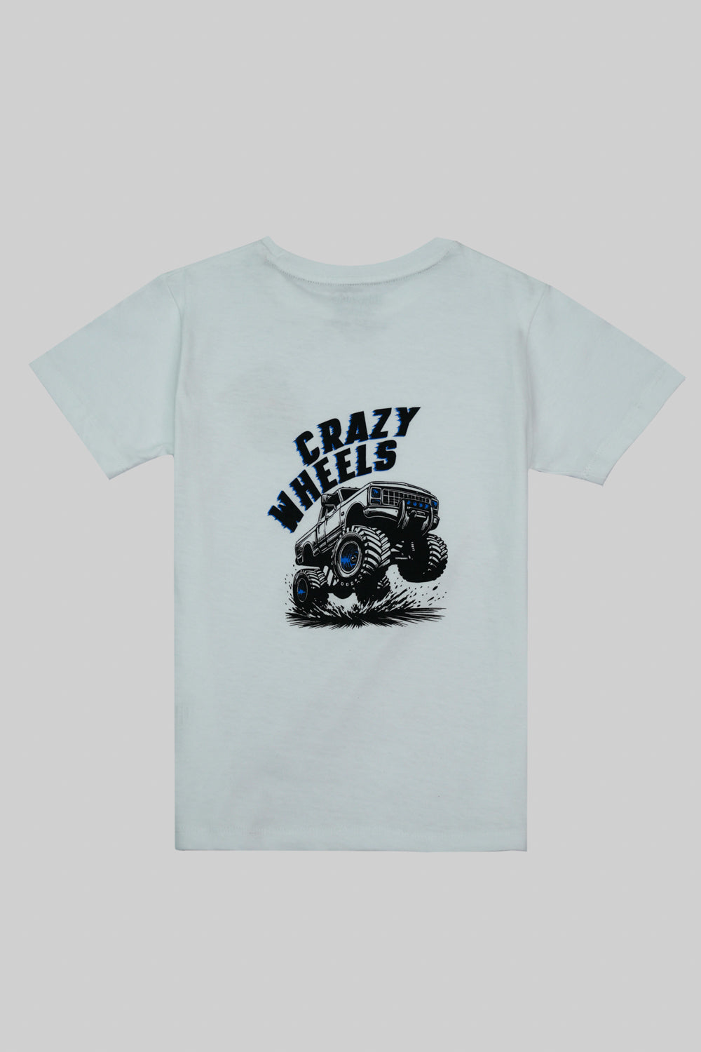 Junior Kids Boys Tee- White