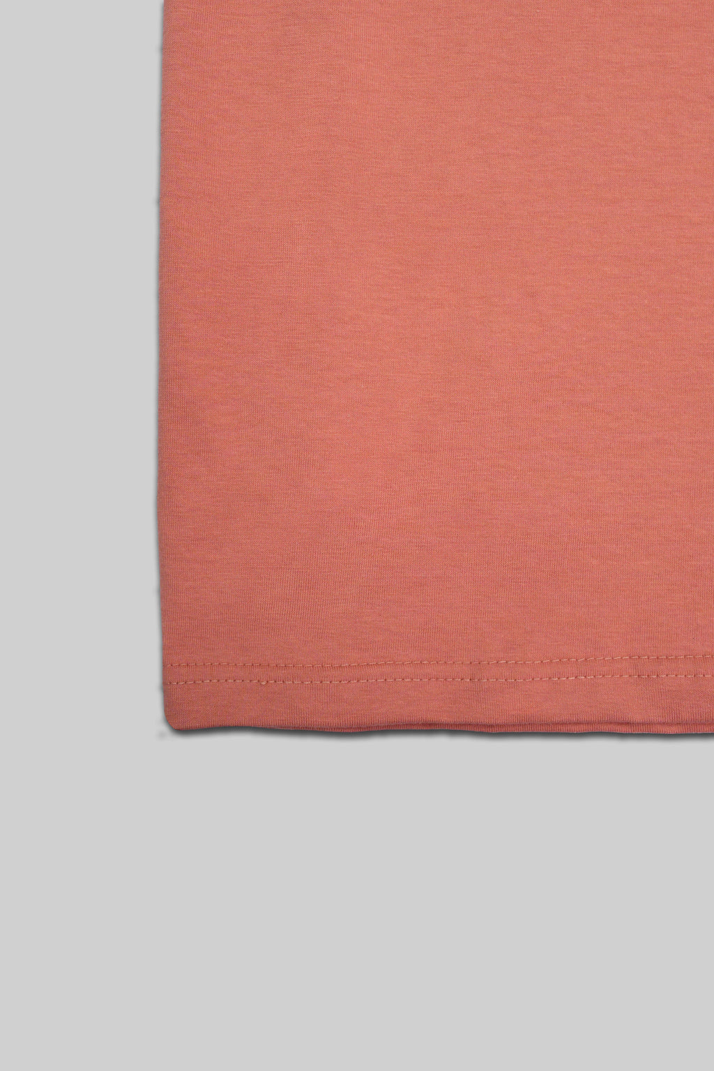 Round Neck Half Sleeves T-Shirt- Crabapple