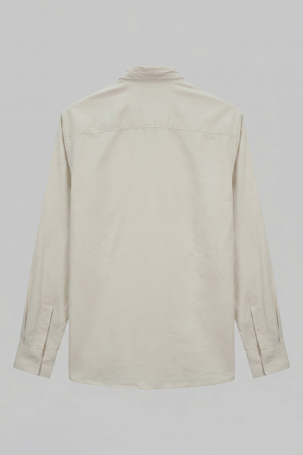 Men Casual Full Sleeves Shirt - Off White