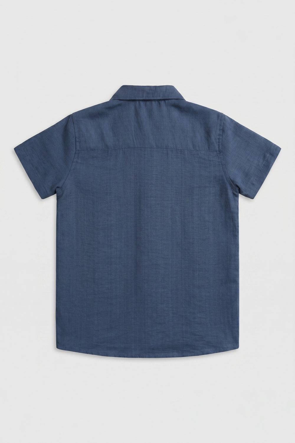 Little Kids Resort Collar T-Shirt – Blue
