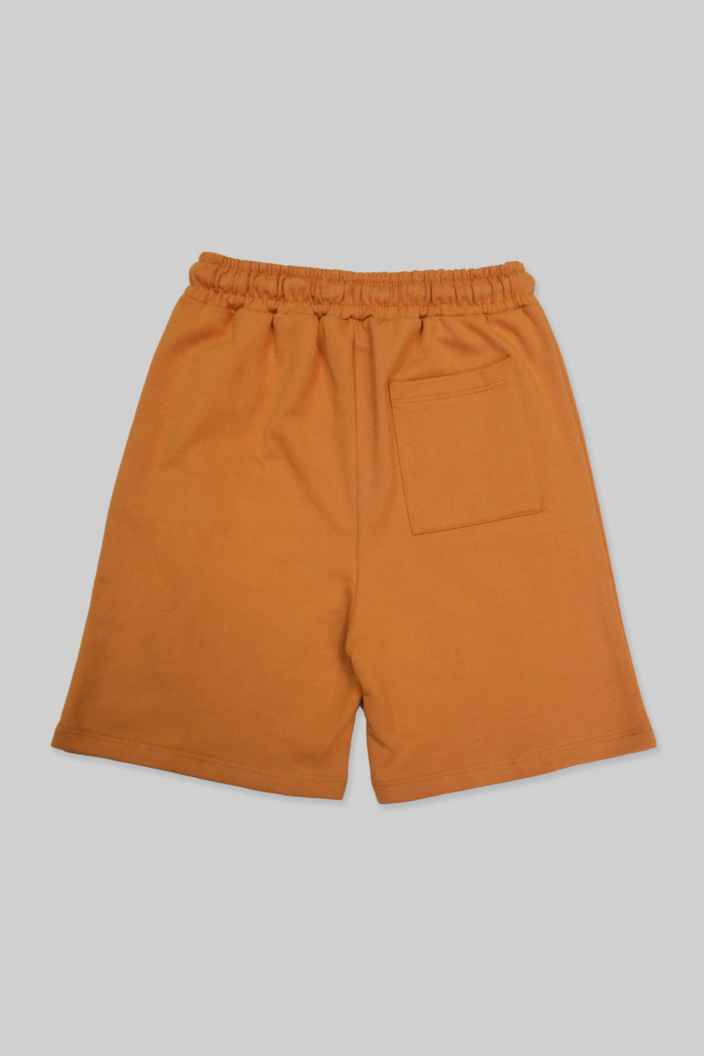 Junior Kids Boys knit Wear Short - Golden Ochre