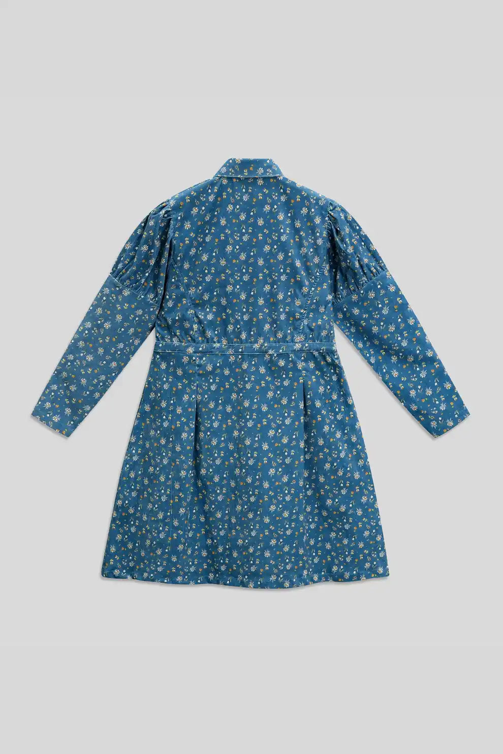 Back of blue Corduroy Tunic