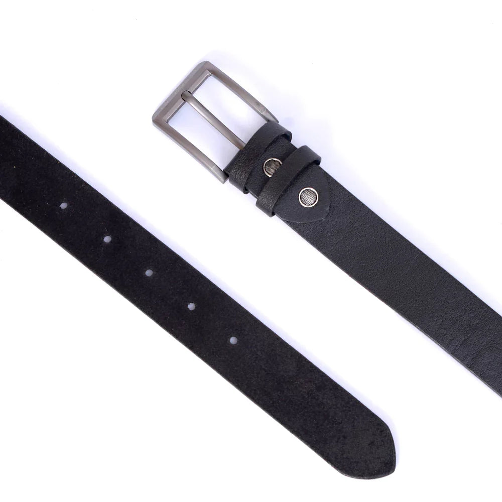 Black basic belt texture