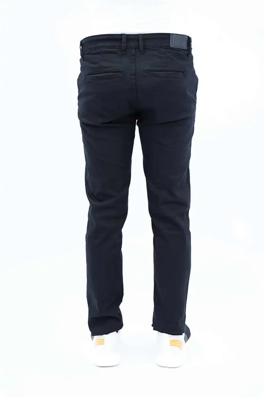 Black chino style jeans