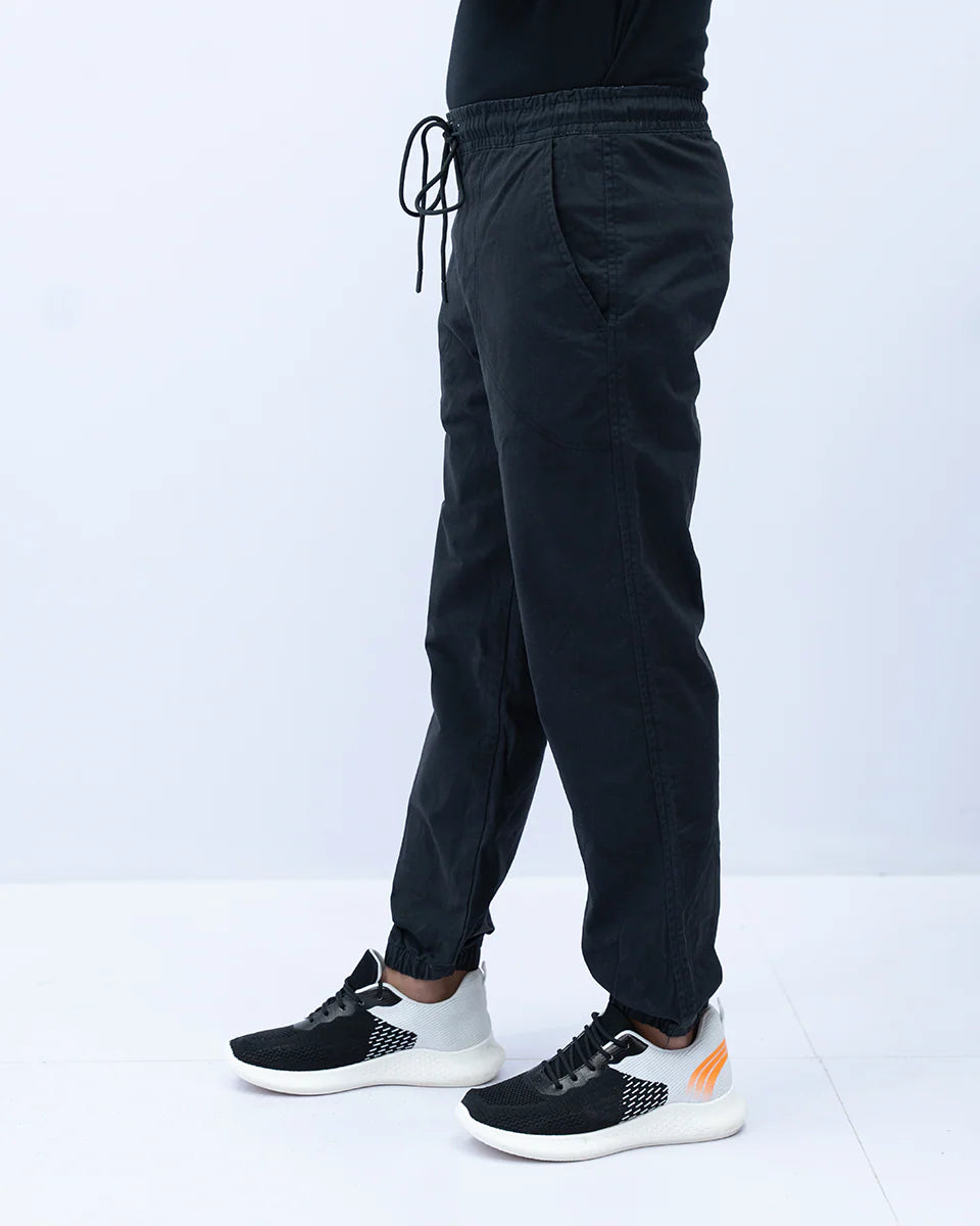 Black jogger pants