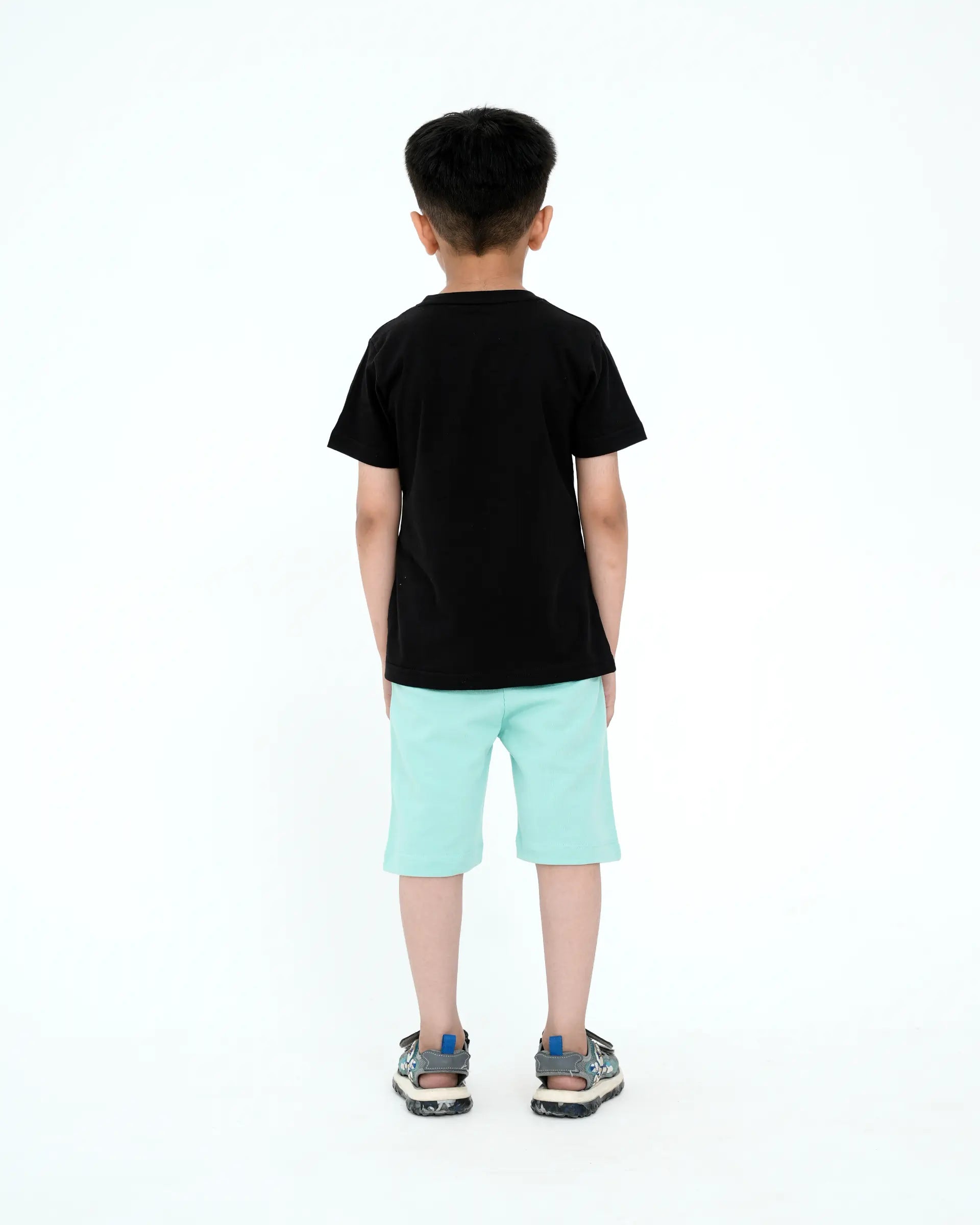 Black top & bottom set back view