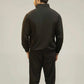 Black tracksuit back view