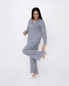 Blue Stylish Co Ord Set, a perfect outfit for casual or semi-formal occasions with a comfortable fit