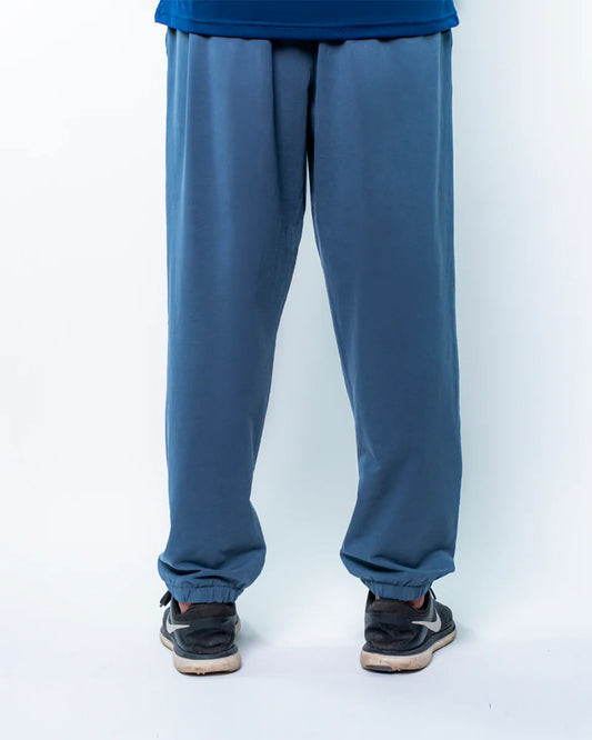 Blue basic trousers