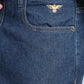 Close-up of blue jeans