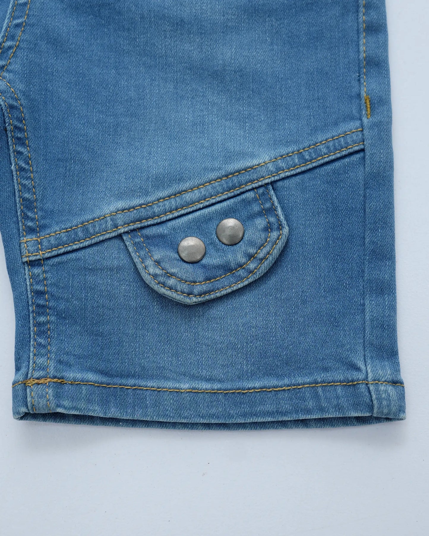 Boy Denim Short - LT Blue