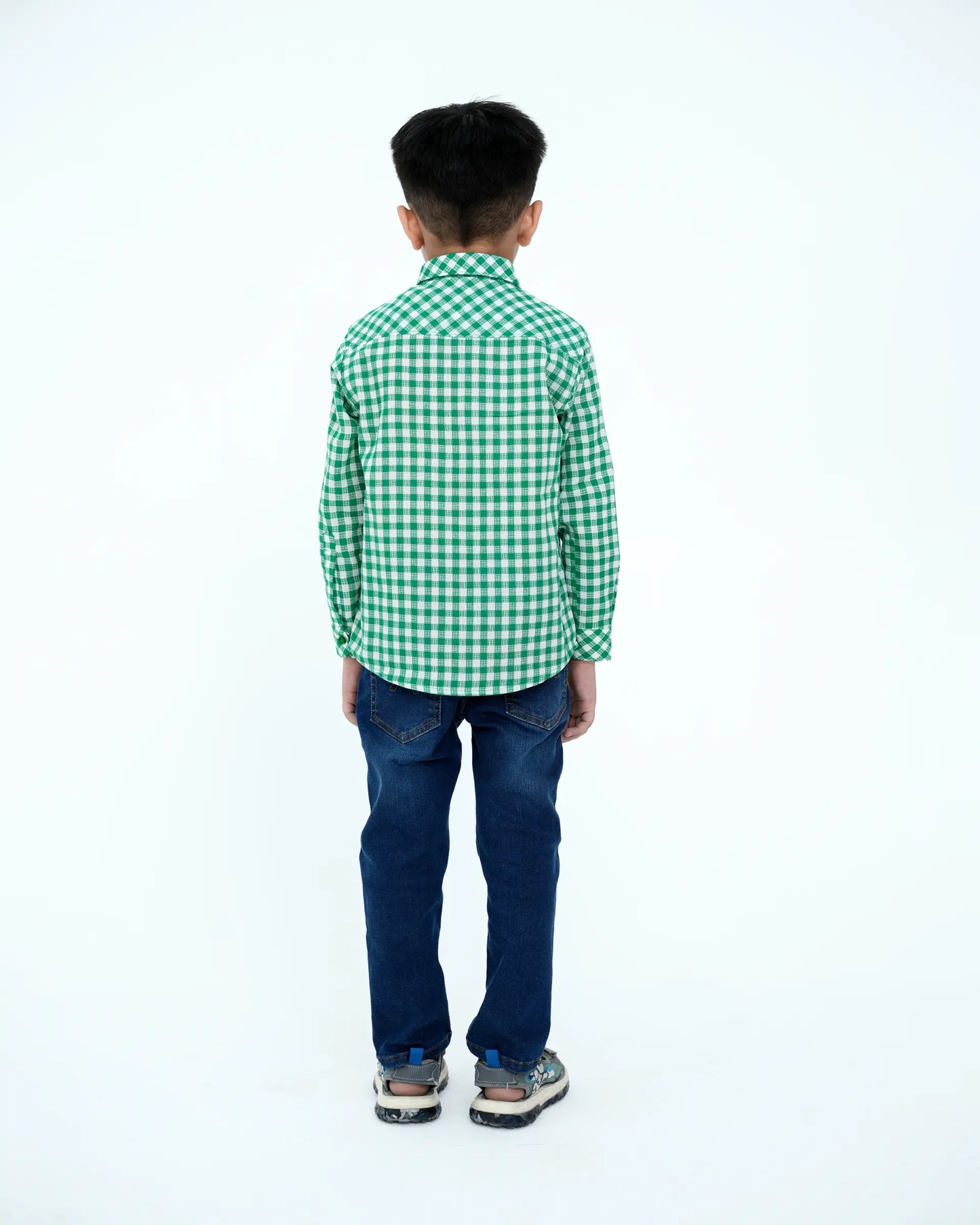 Boys Casual Shirt – Green