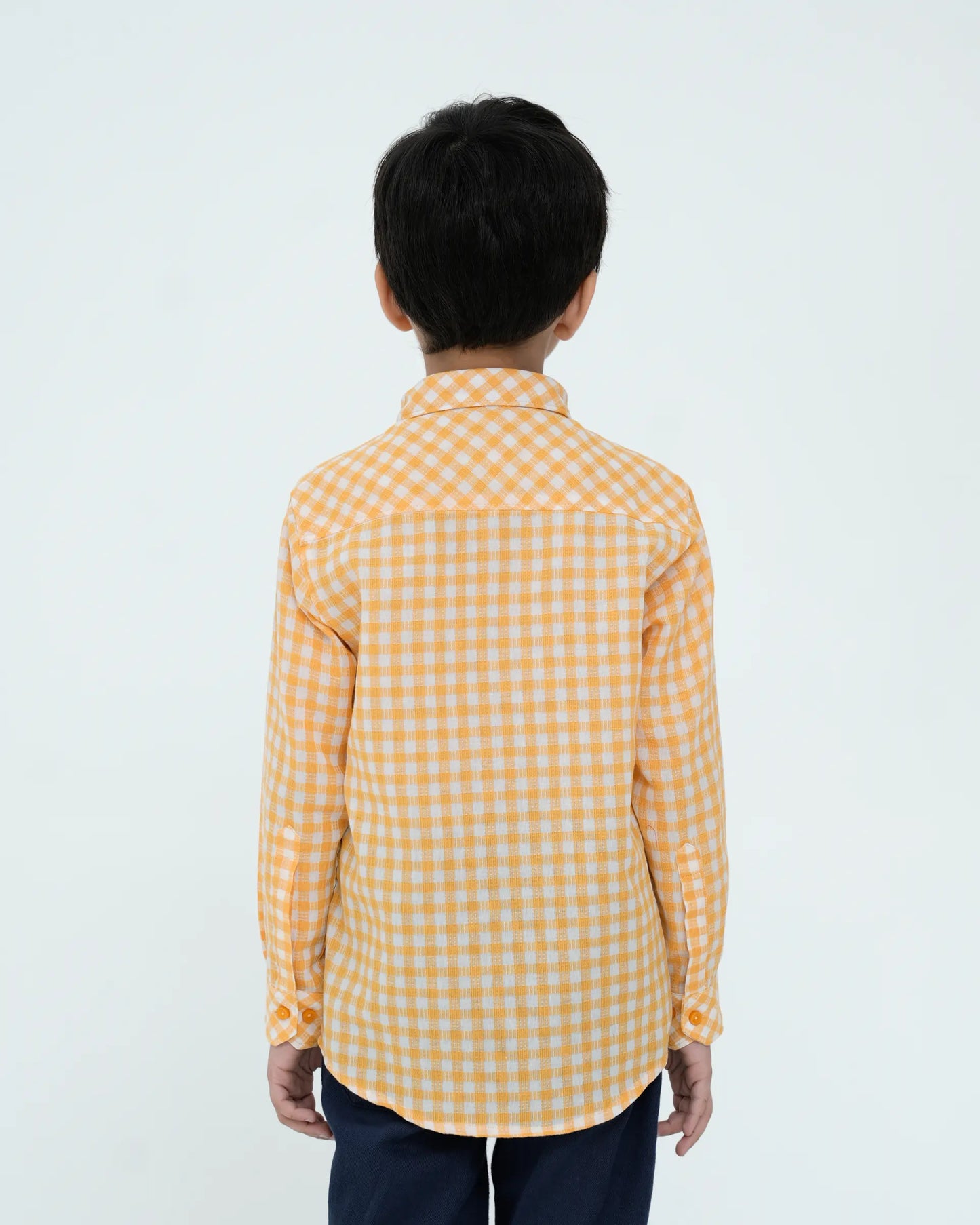 Boys Casual Shirt – Yellow