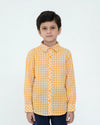 Boys Casual Shirt – Yellow