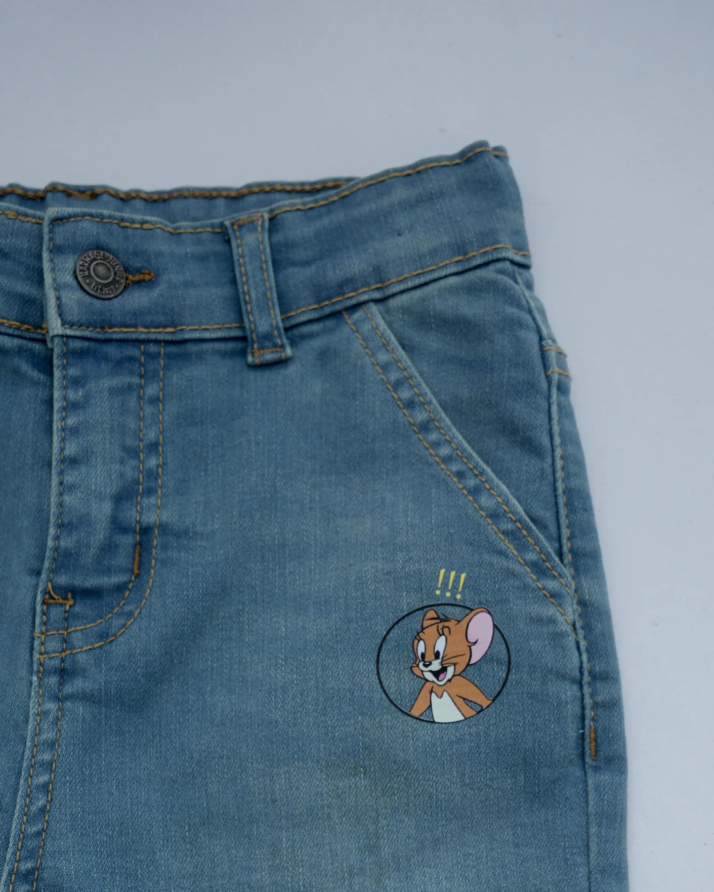 Boys Denim Short - Dirty Wash