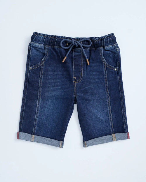 Boy’s Dark Blue Classic Cut Shorts