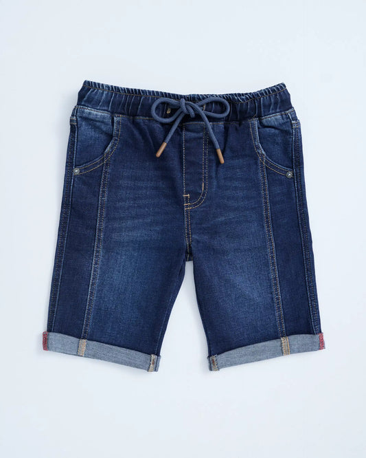 Boy’s Dark Blue Classic Cut Shorts