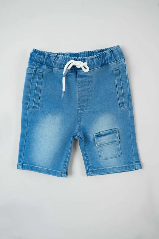 Boys’ Light Blue Denim Shorts
