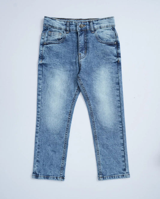 Boy’s Light Blue Modern Straight Jeans