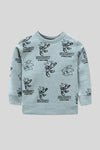 Boys’ Rotary Print Sweatshirt – Haider Grey
