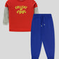 Little Boys’ Two-Piece Outfit -  Tomato Navy