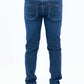 Carrot fit dark blue jeans