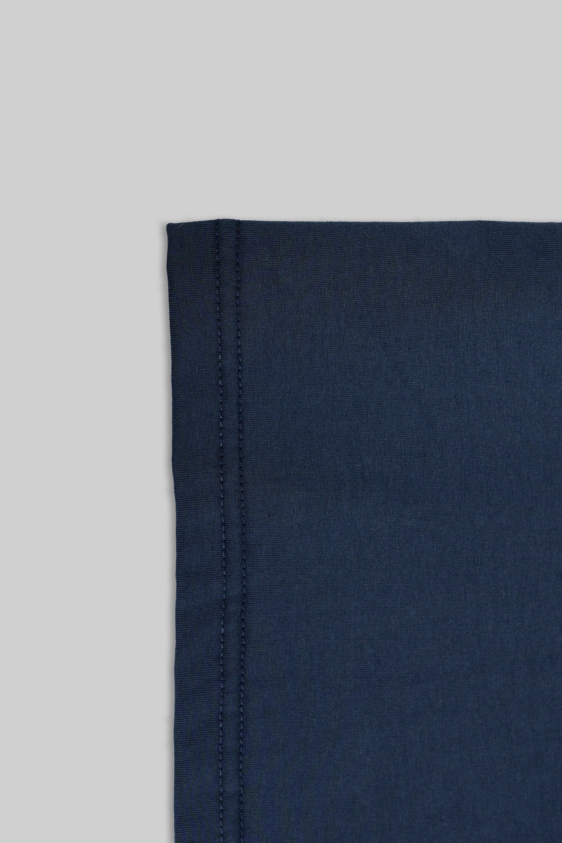 Premium Dress Blue Round Neck T-Shirt