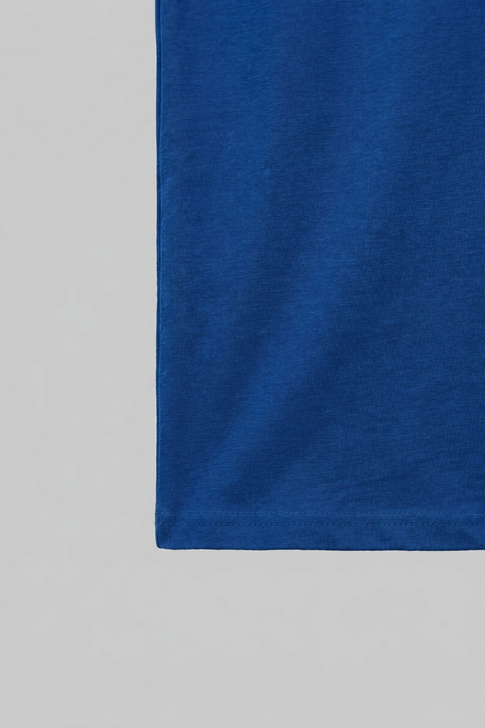 Premium  Round Neck T-Shirt- Blue Iolite