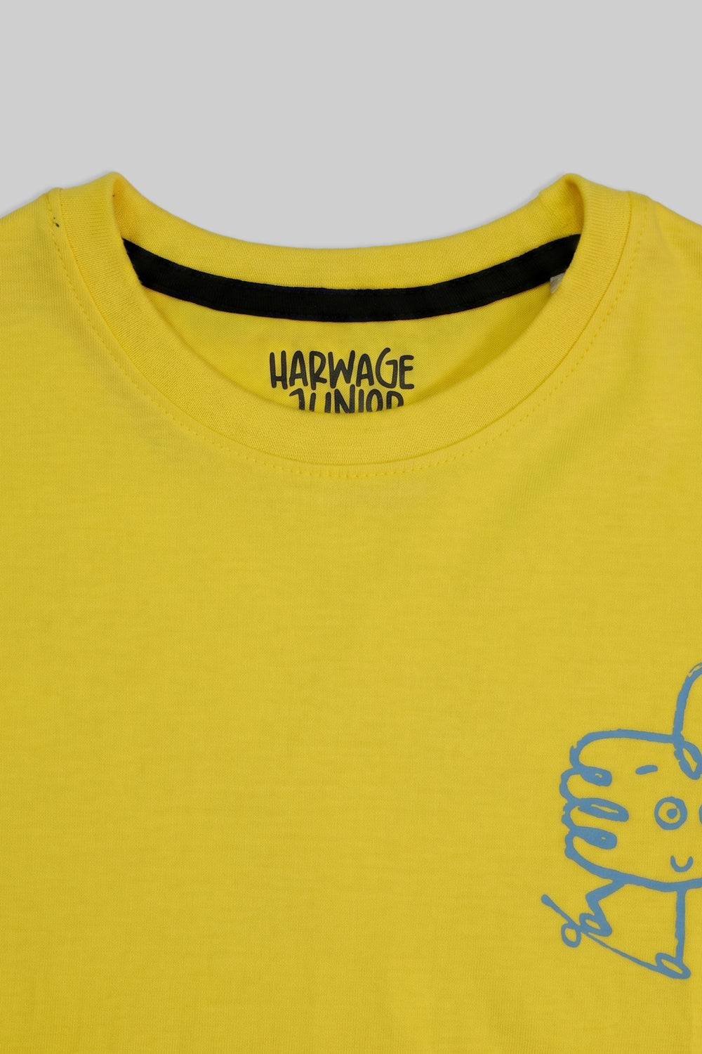 Little Kids Pack of Two T-Shirt – Yellow & SkyBlue