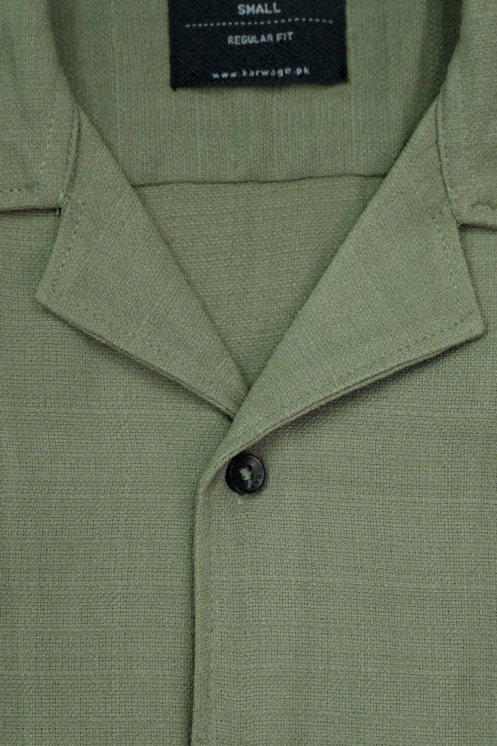 Men Resort Collar Shirt- Olive