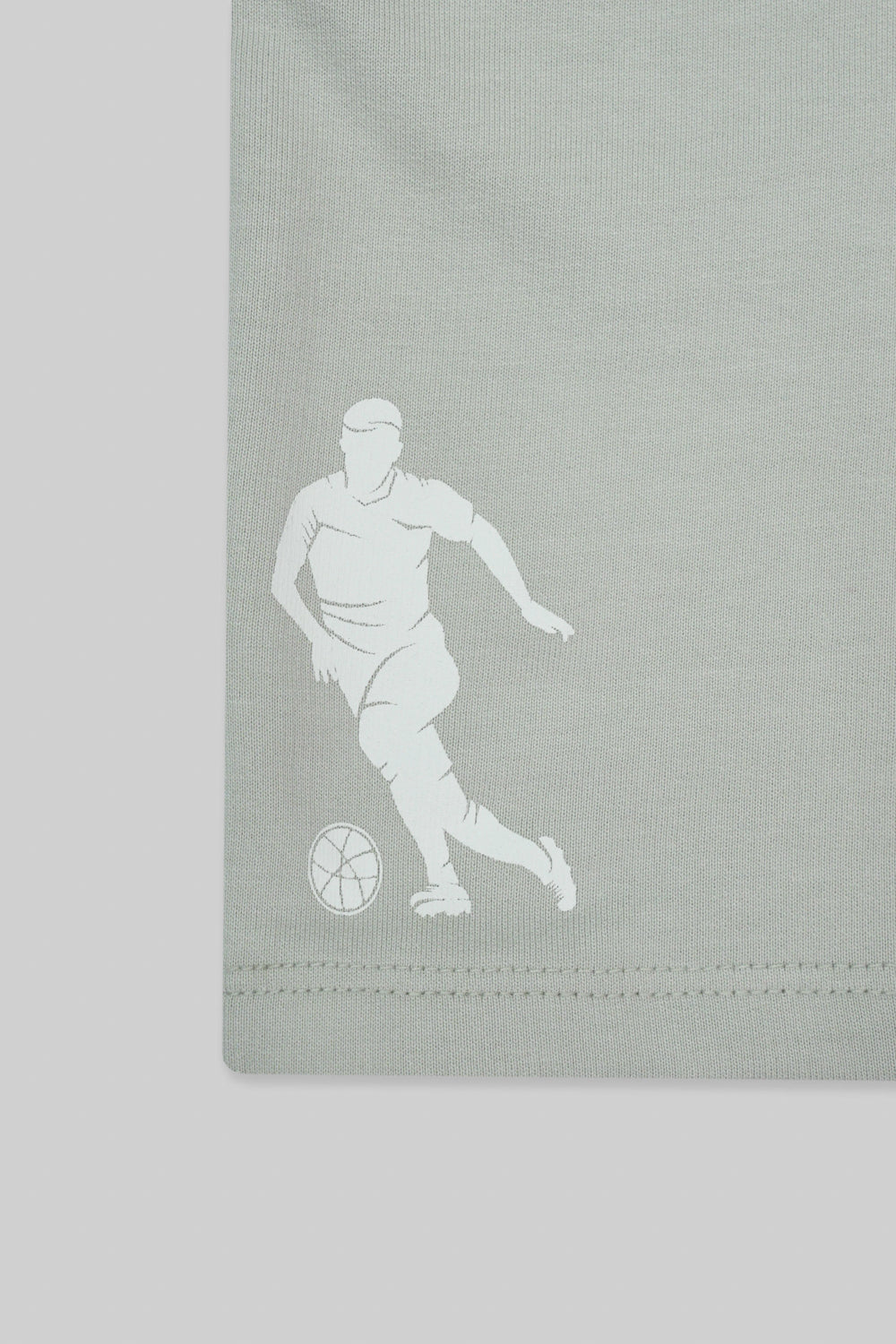 Junior Kids Boys knit Wear Short - Lunar Rock