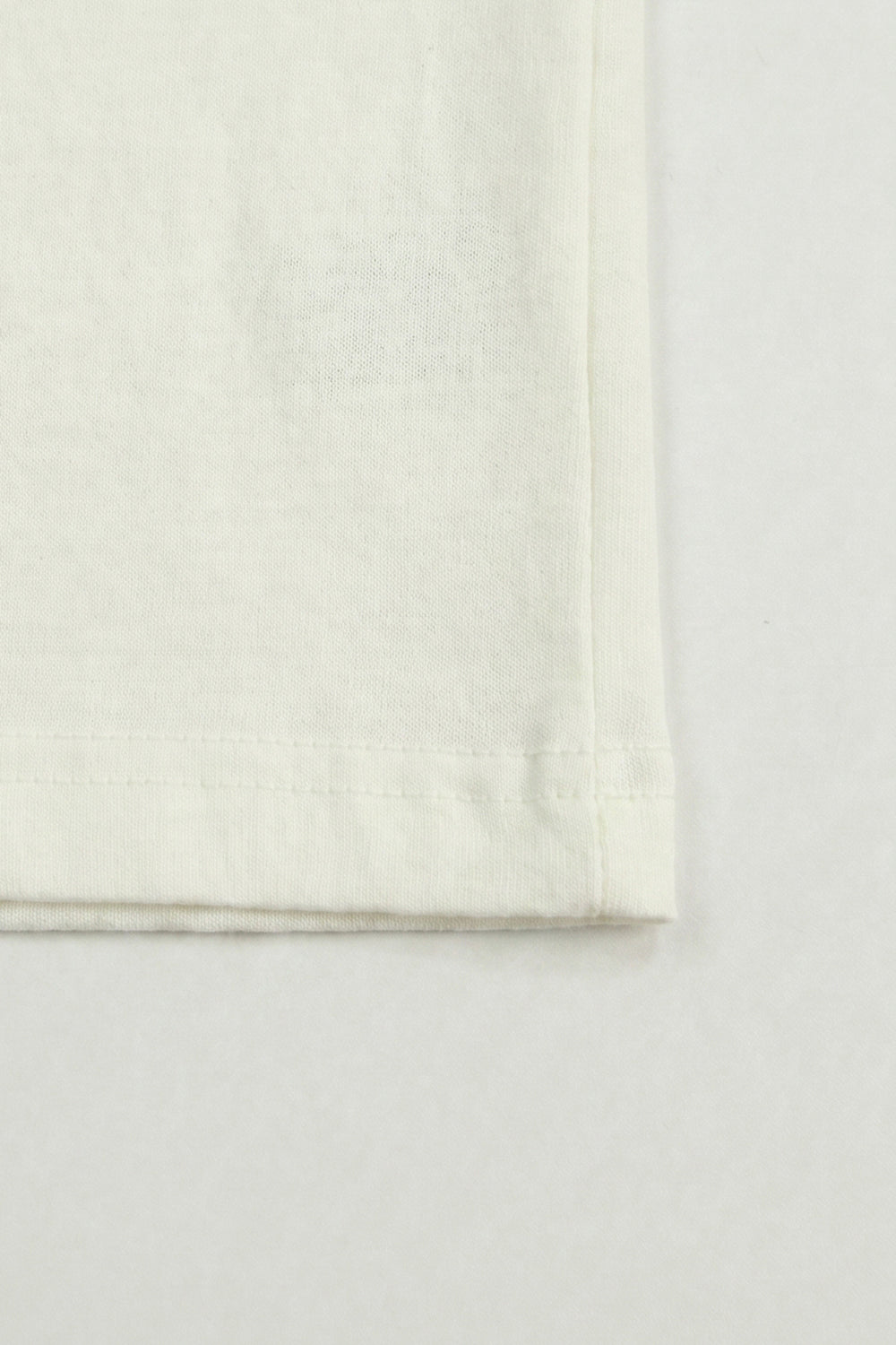 Little Kids Round Neck T-Shirt – White