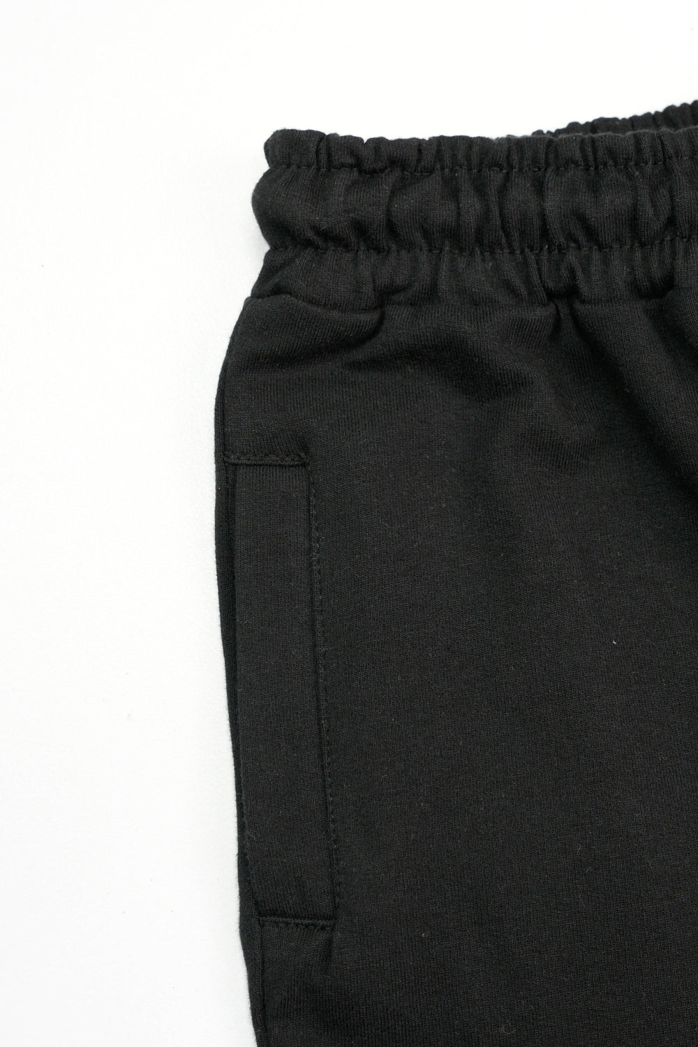 Little Kids Sleeveless Vest CO-ORD Set- Jet Black