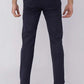 Comfort fit navy chino pants
