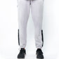 Contrast trim grey trousers