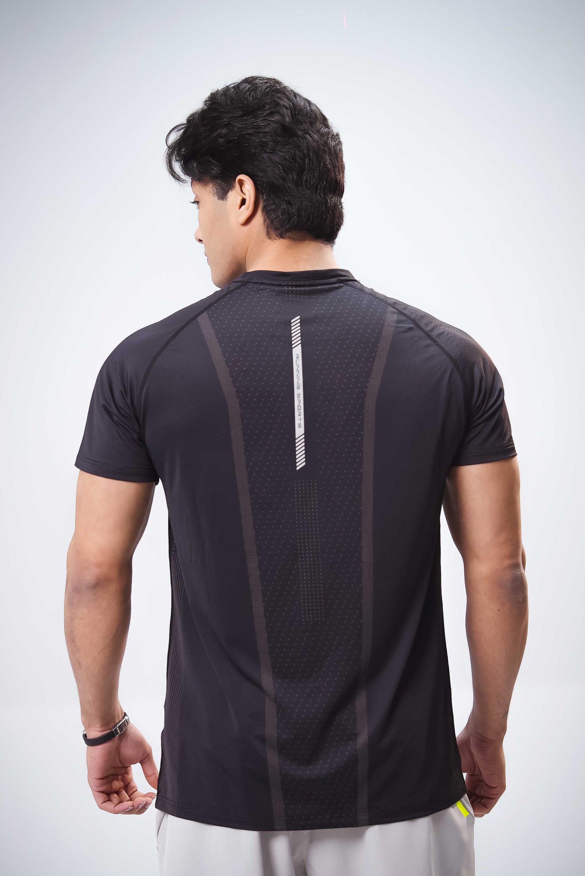 Men Top Gym Wear - Black