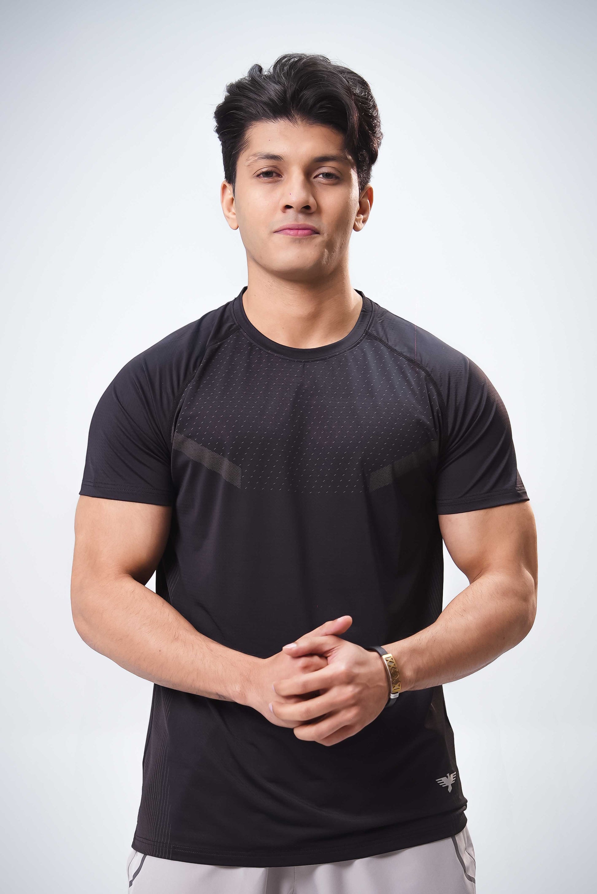 Men Top Gym Wear - Black