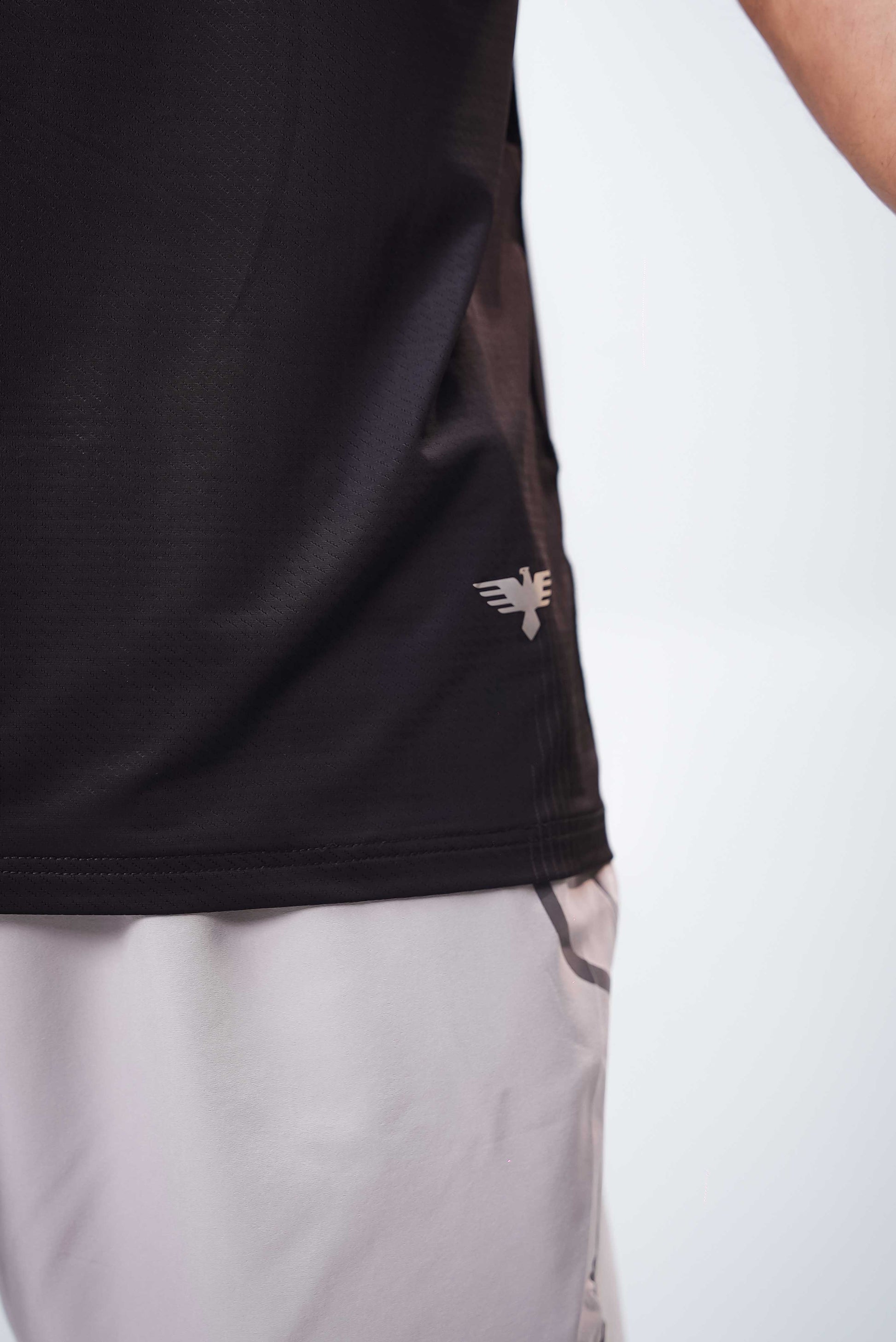 Men Top Gym Wear - Black