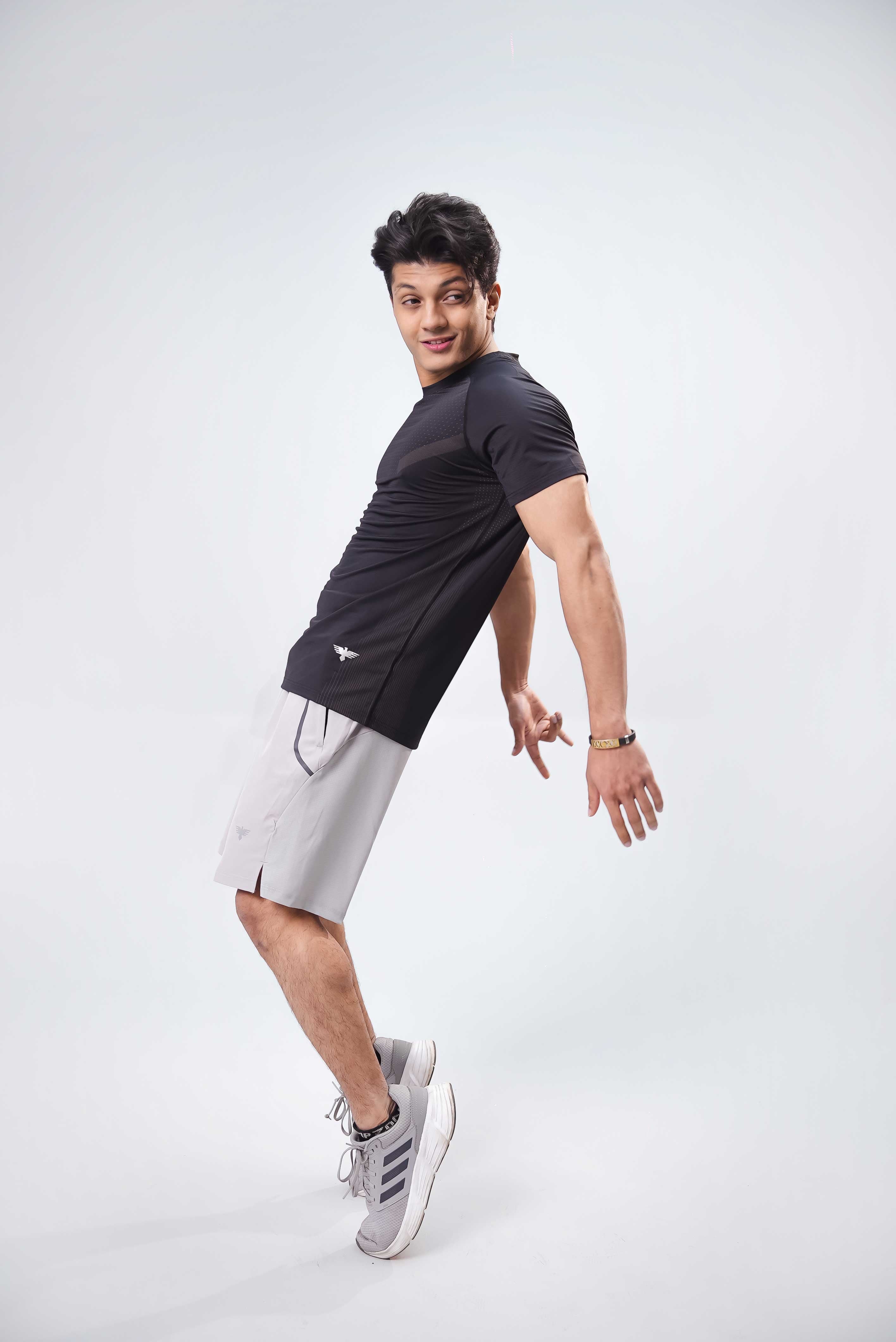 Men Top Gym Wear - Black
