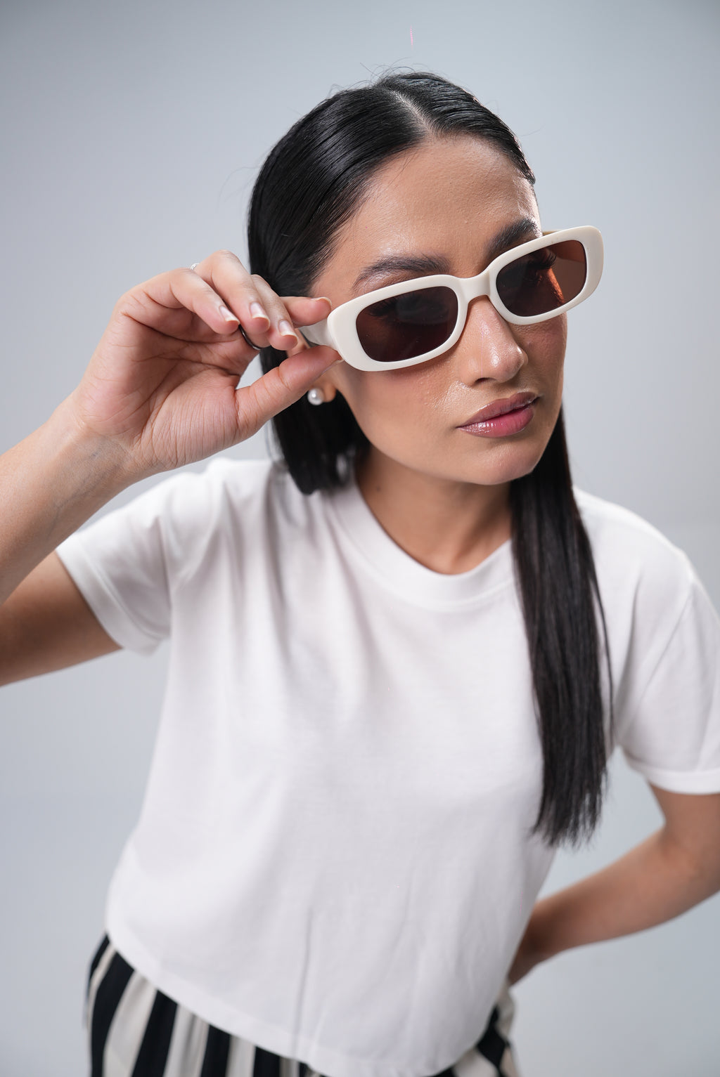 Women Elite Flow Trouser - Black & White